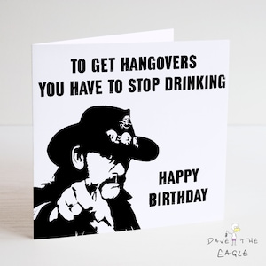 LEMMY von Motörhead Geburtstagskarte