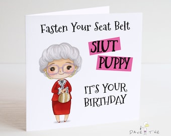 Golden Girls Birthday Card