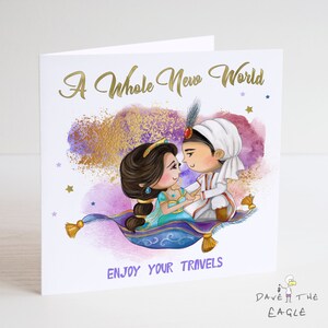 Aladdin Travelling Card - Un mondo completamente nuovo - In partenza - Viaggi