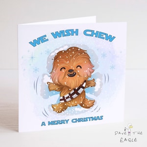 STAR WARS - CHEWBACCA Weihnachtskarte