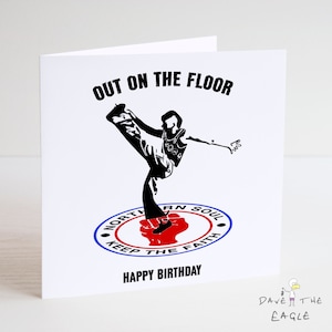 Carte d'anniversaire Northern Soul - Out On The Floor