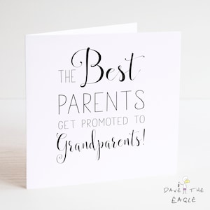 Les meilleurs parents sont promus grands-parents ! Maman et papa, grossesse, futurs grands-parents