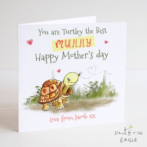 Carta del giorno della mamma - Turtley la migliore mamma!