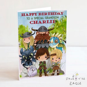 Cómo entrenar tu tarjeta de cumpleaños inspirada en el dragón - Personalizada