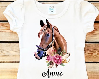 Personalized Horse Shirt~Kentucky Derby~Horseshoe Shirt~Name Shirt~Cowgirl Shirt~Farm Shirt~Horse Lover Shirt~Derby Shirt~Run For the Roses