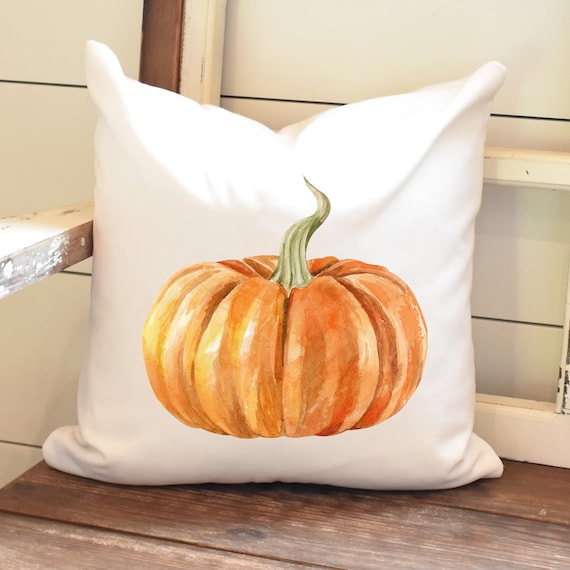Fall Pillow Cover~Pumpkin Pillow Cover~Farmhouse Decor~Autumn Decor~Farmhouse Pillow~Pillow~Thanksgiving Decor~Autumn Harvest