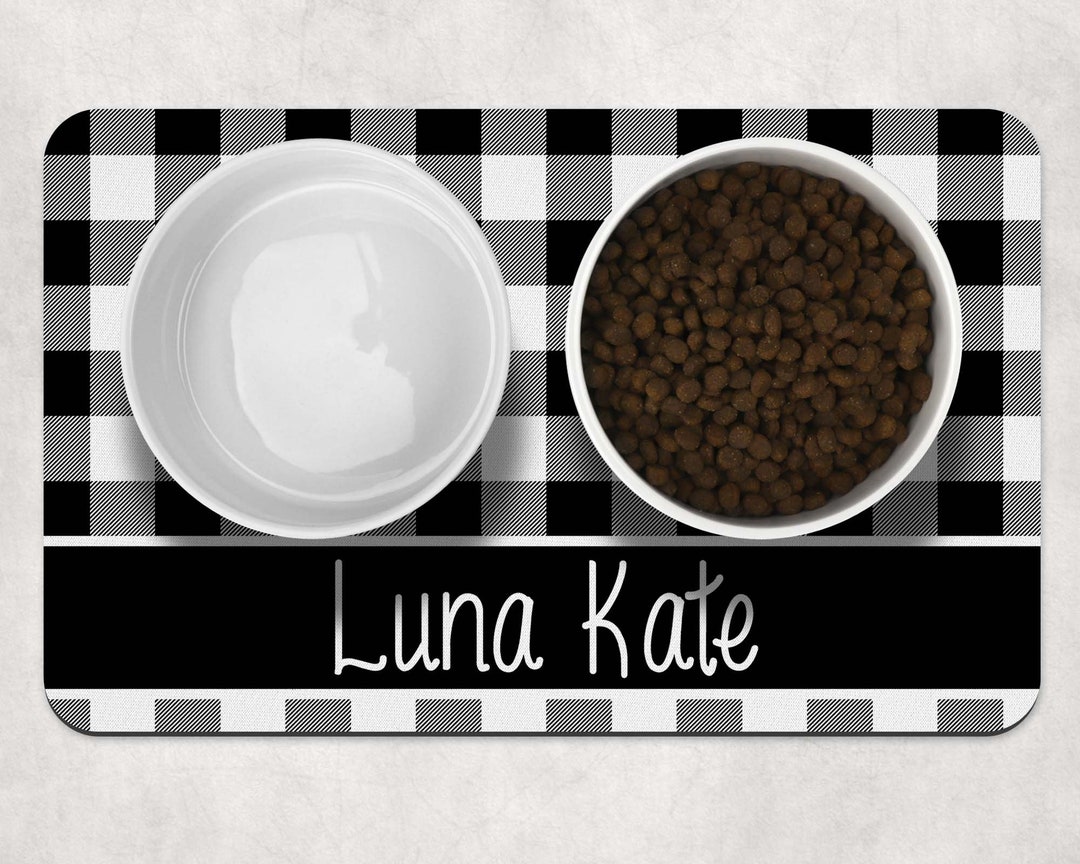 Personalized Pet Placemat Pet Place Mat Pet Feeding Etsy