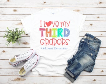 Personalized Teacher Shirt~Teacher Shirt~Love~School~Grade~Teacher Life~Teacher Shirt~Teach Gift~Teacher Love~Apple Shirt~Pastel Colors