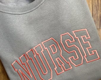 Nurse  Sweatshirt Pullover~Registered Nurse Sweatshirt~Nursing Student~Nurse Gift