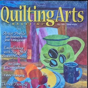 Back Issue of Quilting Arts Magazine Fall 2002 Issue 7