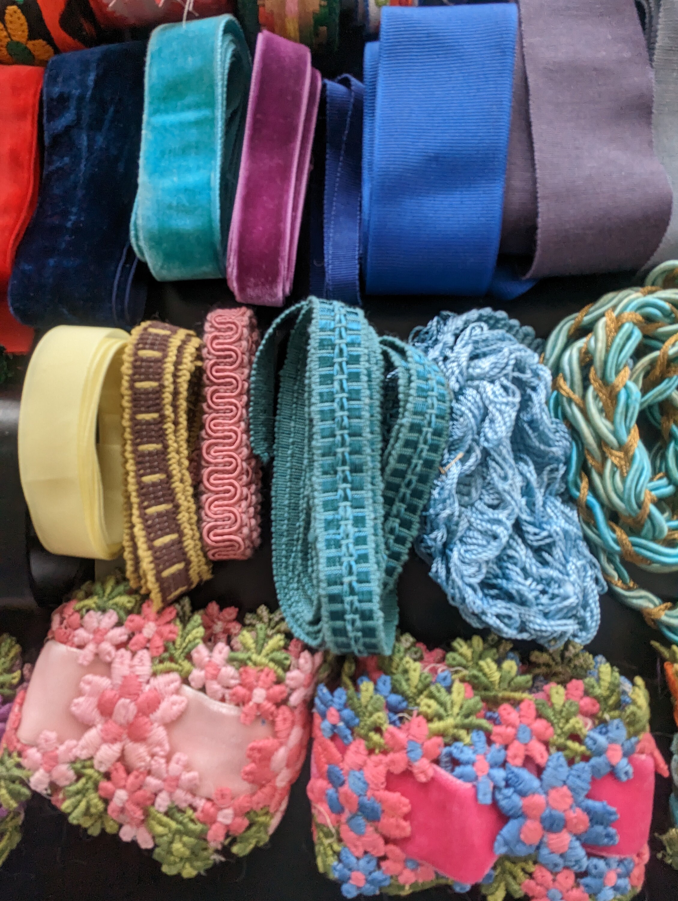 Woven Trim and Ribbon Collection Ribbon and Trim Pieces for Etsy