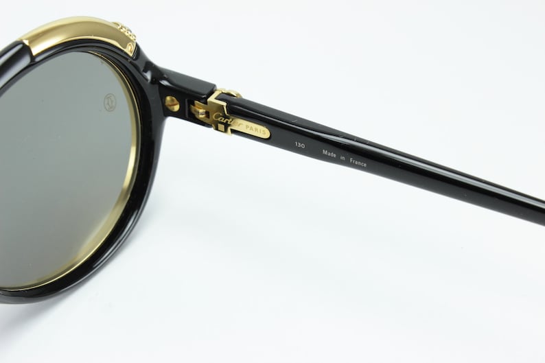 Vintage Cartier Diabolo Sunglasses 1991 Collection Ultra - Etsy