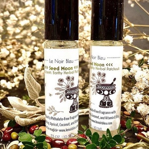 Seed Moon Perfume Oil: Herbal Patchouli Bohemian Scent