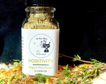 Positivity Magick Herb Powder: Orange Thyme Ritual Incense