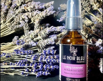 Lavender Essential Oil Spritzer: Natural Aromatherapy Body Spray