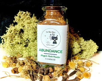 Abundance Magick Herb Powder: Clove & Cinnamon Incense