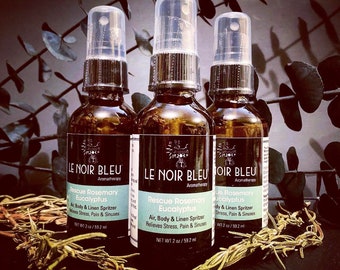 Eucalyptus Rosemary Essential Oil Spritzer: Natural Aromatherapy Linen Spray