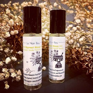 Harvest Moon Perfume Oil: Smoky French Vanilla Fragrance