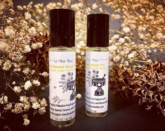 Harvest Moon Perfume Oil: Smoky French Vanilla Fragrance