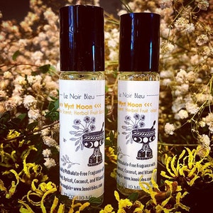 Wyrt Moon Perfume Oil: Peach Thyme Citrus Herbal Scent