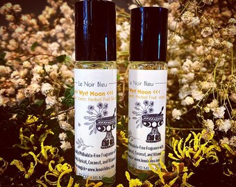 Wyrt Moon Perfume Oil: Peach Thyme Citrus Herbal Scent