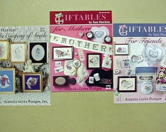 Cross Stitch Chart Leaflets (3 Titles--multiple designs)