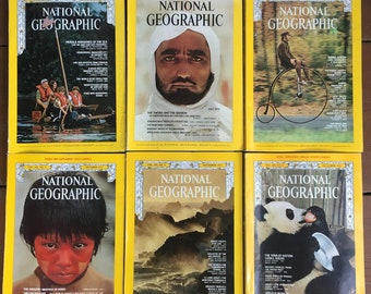 May 1972 National Geographic - Etsy