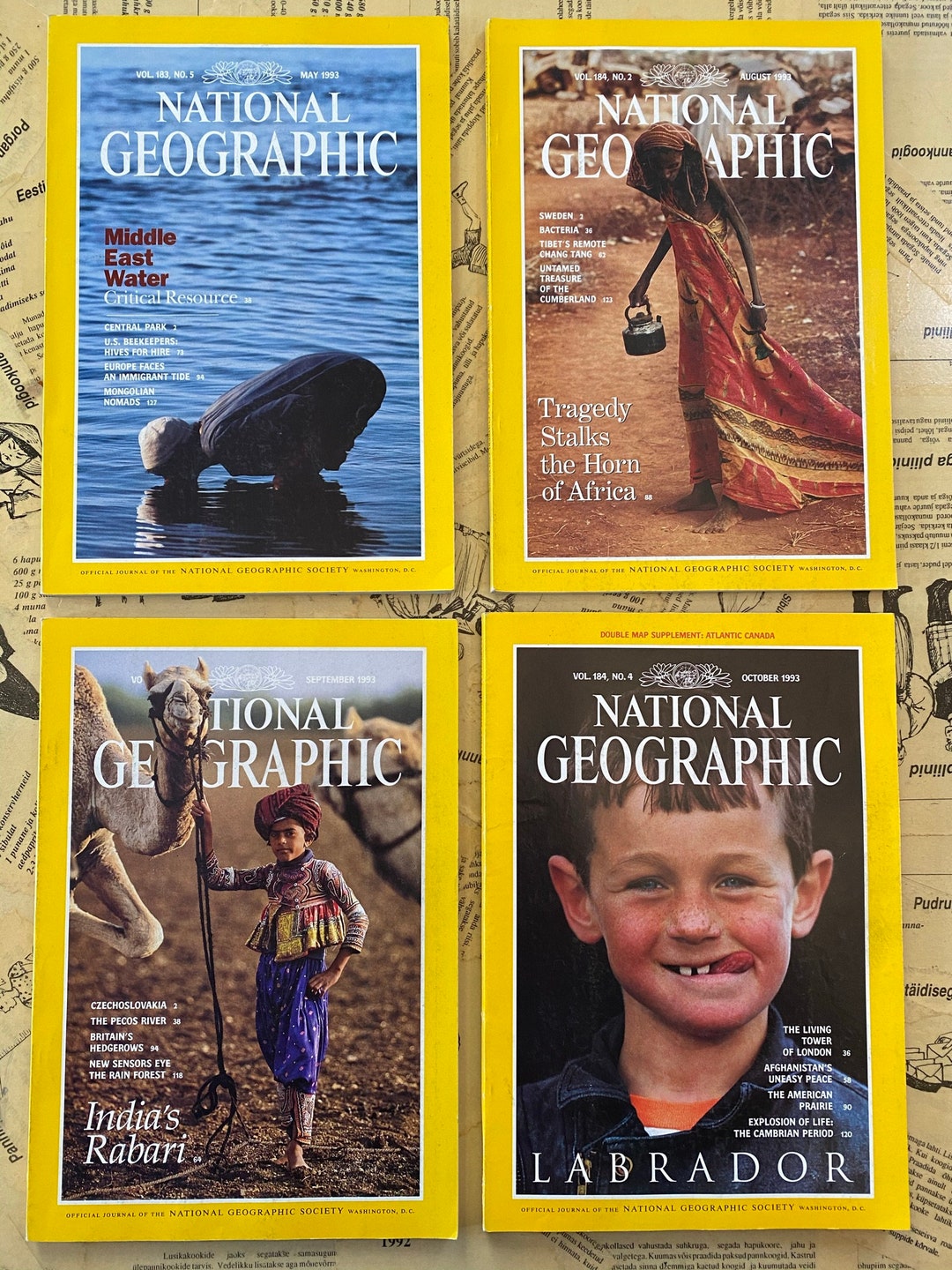 National Geographic 1993 - Etsy