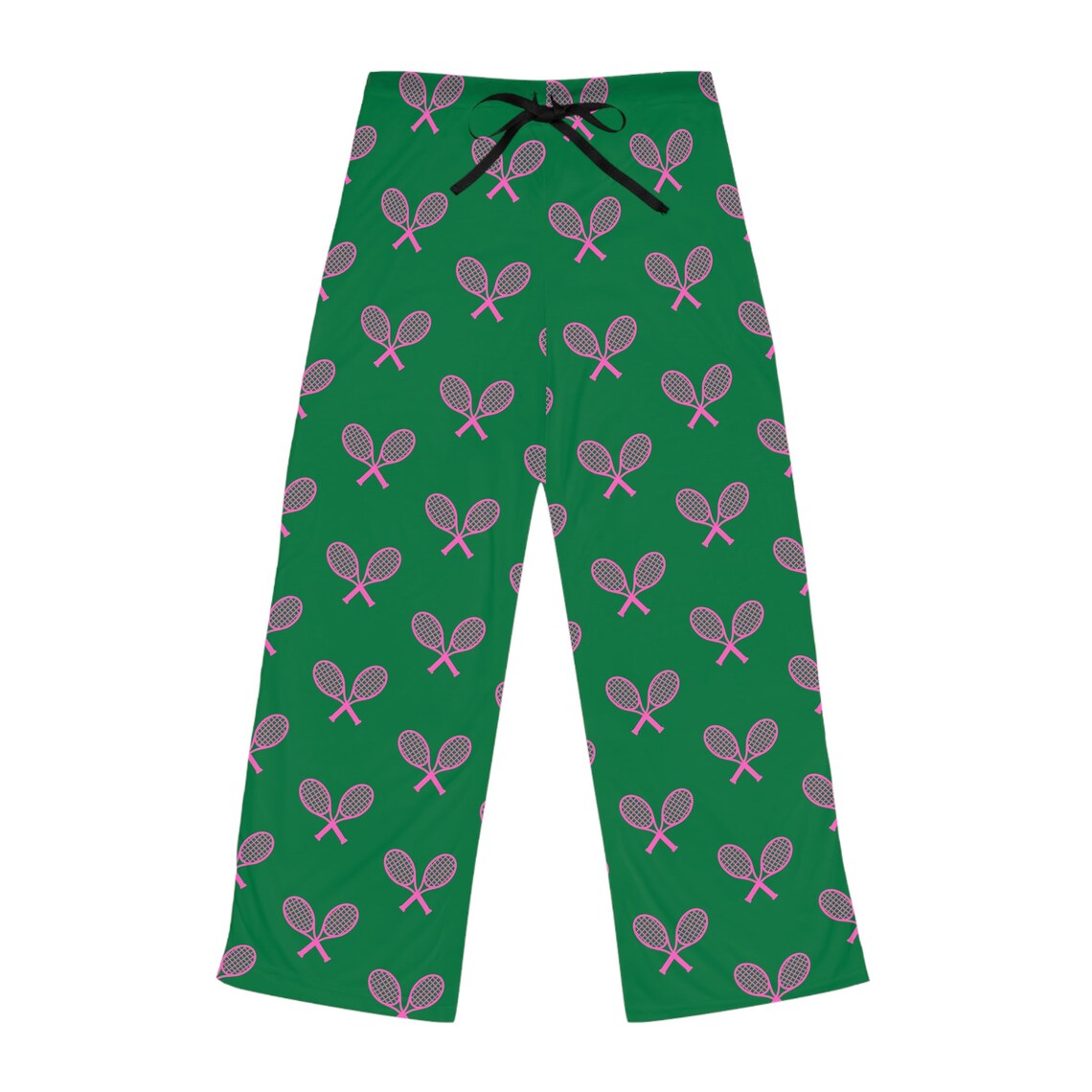 Women's Tennis Pajama Pants Tennis Gift for Tennis Player Tennis Pjs