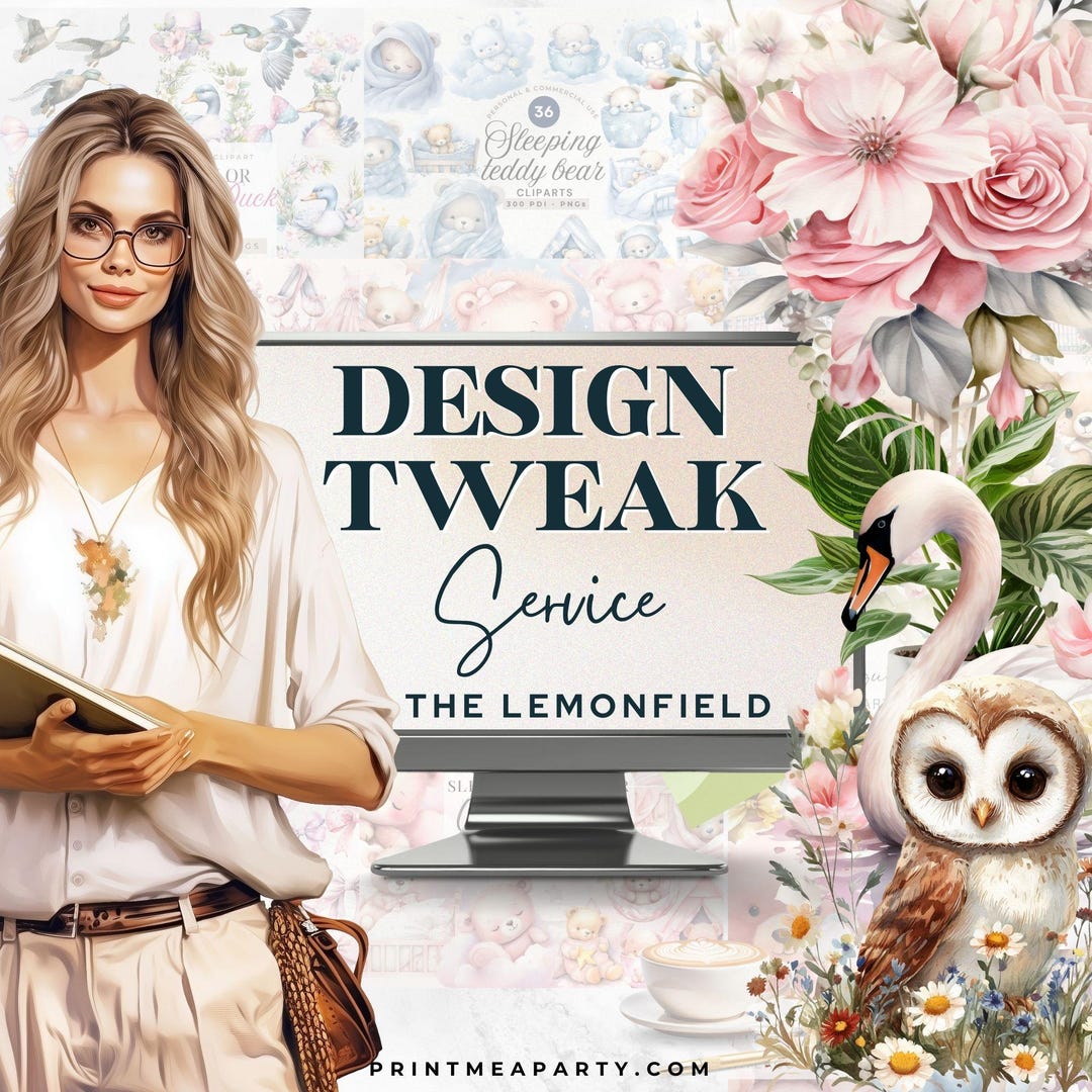 Tweaking Design Design Edit/tweak Service - Etsy