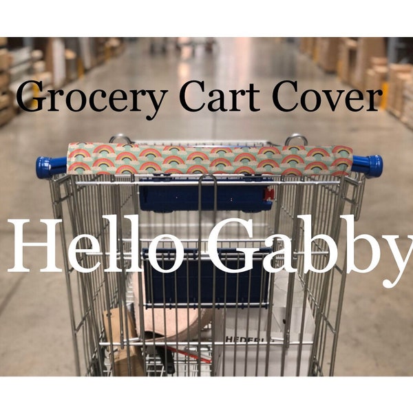 Grocery Cart Cover Pattern Sewing - Handle for Cart Buggies Shopping Market Handle Store Child Seat Bar
