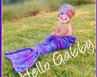 Crochet Mermaid Tail Blanket Pattern, Adult Lapghan (PDF Pattern)