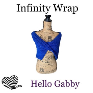 Infinity Wrap PATTERN Outlander Poncho Perfect Scarf Fringe Camping Warm Fire Games Bolero Hunger Cowl Boho Sweater PDF Plus Size Small - 6X