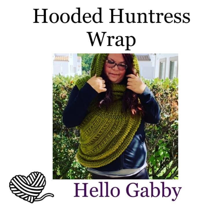 Hooded Huntress Wrap for Ren Faire Looks
