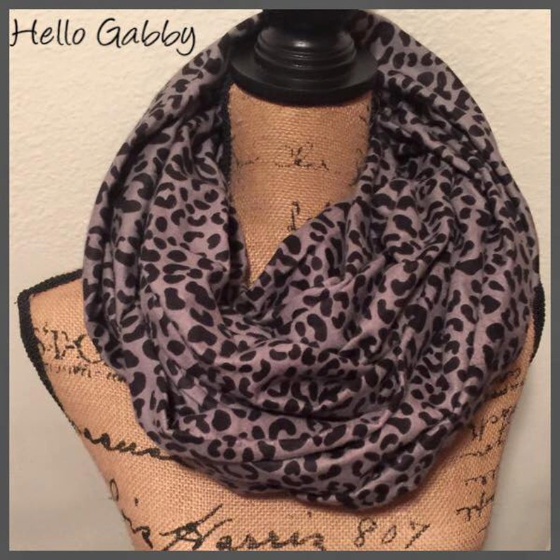 Pattern Infinity Scarf With Hidden Pocket Sewing Tutorial DIY Etsy Canada