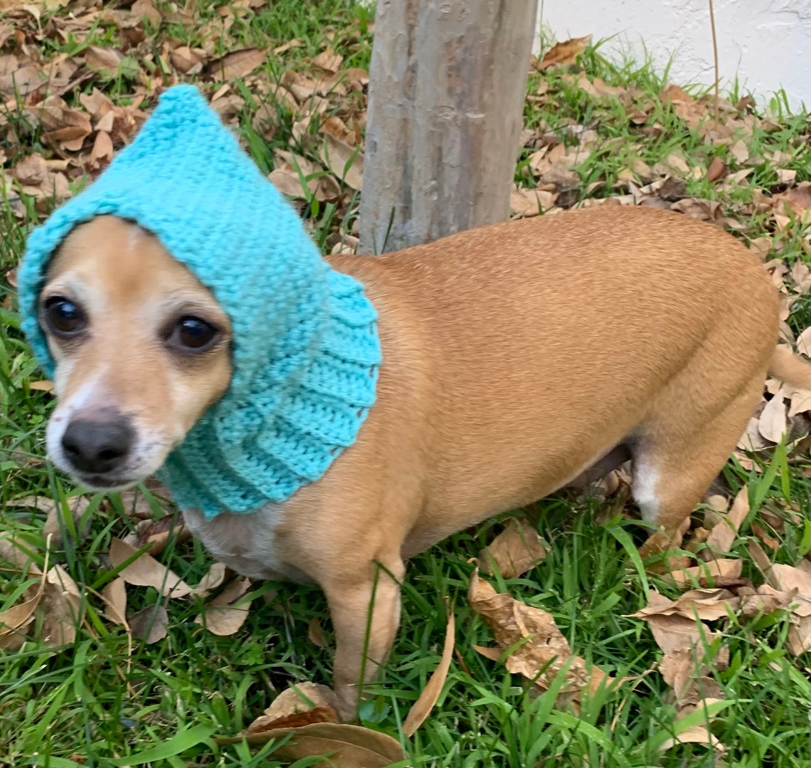 Dog Hood Medium Plus CROCHET PATTERN Clothes Earwarmer Puppy Etsy