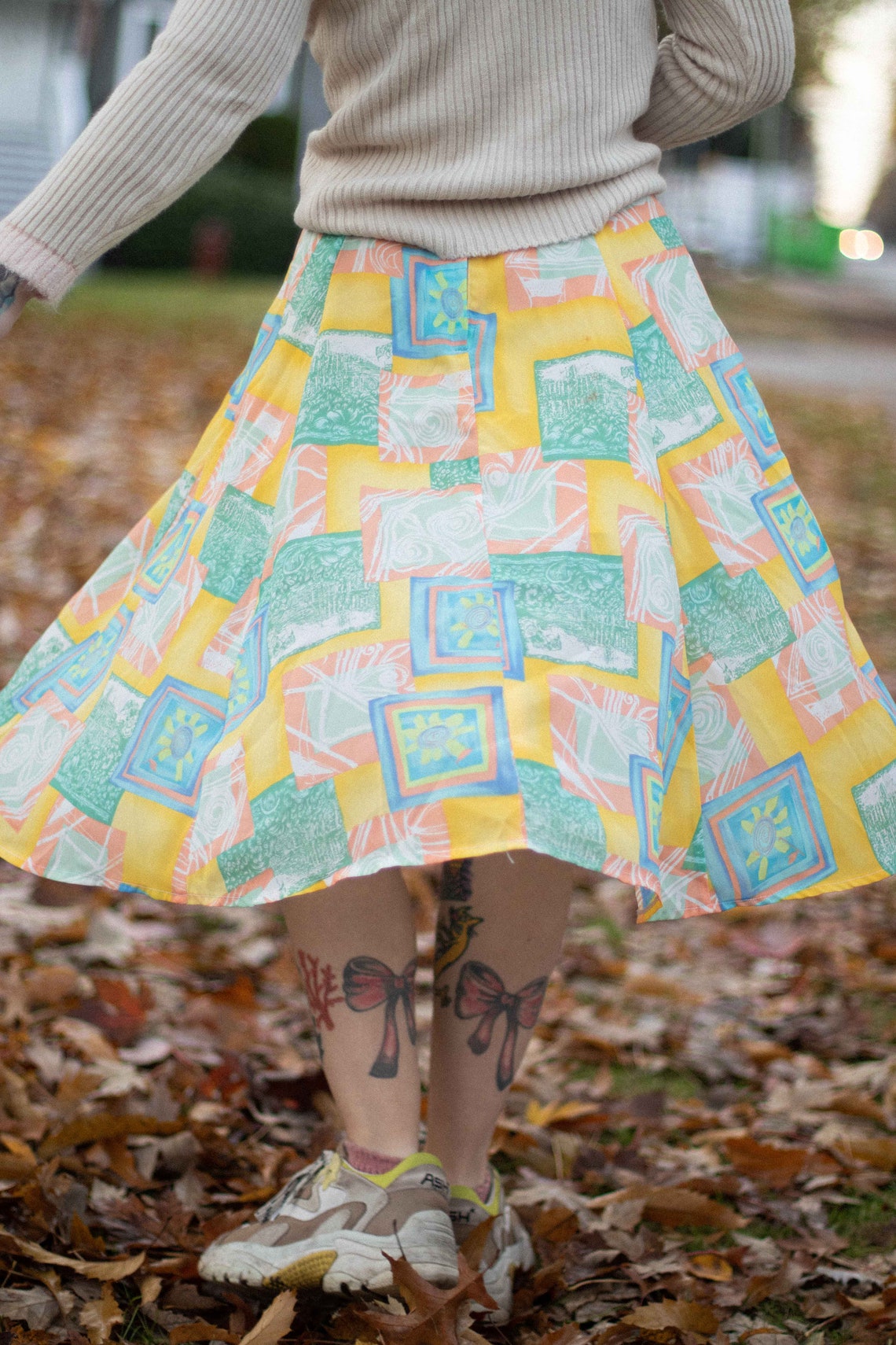coletta bias cut skirt
