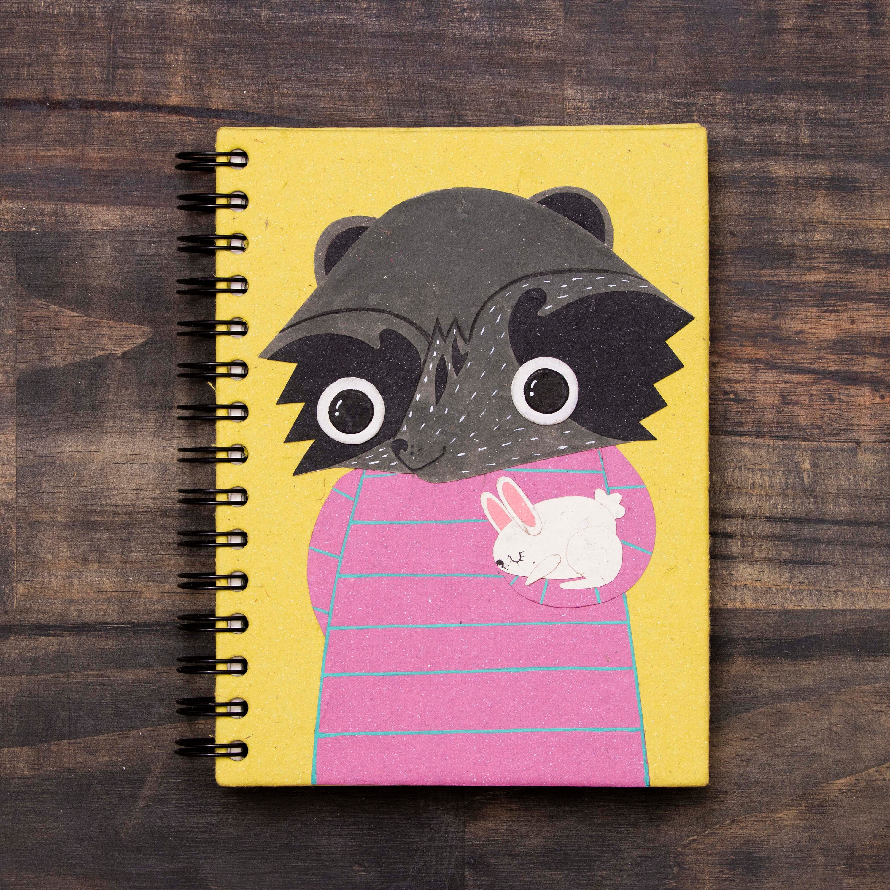 Eco-friendly Badger Large Notebook - Mr. Ellie Pooh Elephant Dung Paper ...