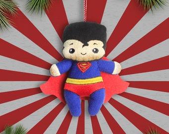 Organic Cotton Ornament - Steel Titan