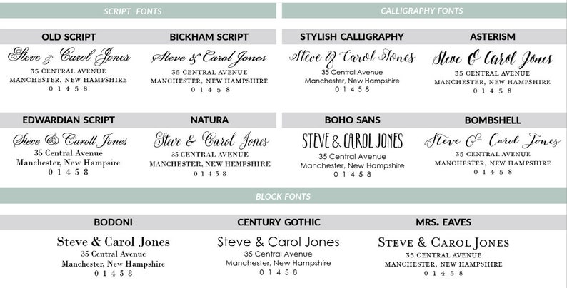 Printed Envelope Addressing | Calligraphy Return Addressing, Guest ...