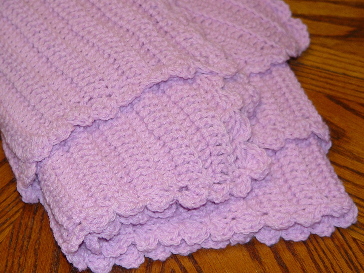 Lovely Lavender Heirloom Baby Blanket Etsy Sweden