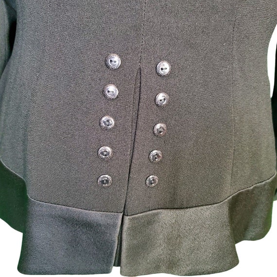 Zelda for HENRI Bendel Vintage Tuxedo Jacket Blaz… - image 4