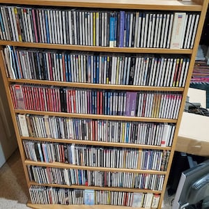 VIELE Cd&#39;s 1/ea. Hauptsächlich klassische und Jazz-Musik.