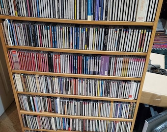 MUCHOS CD, 1 c/u. Principalmente música clásica y jazz.