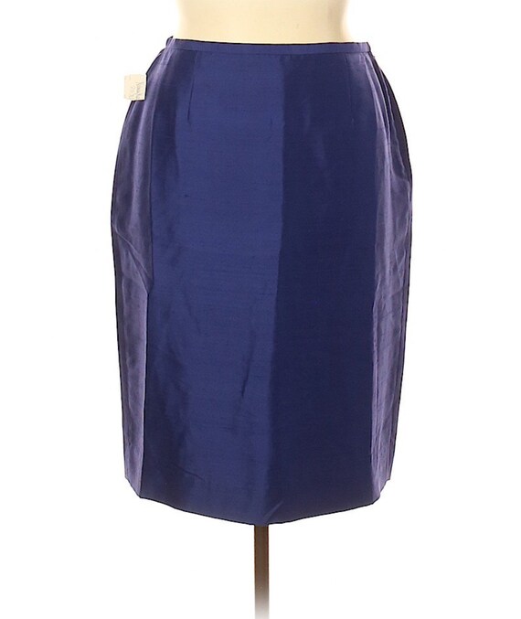 Dana Buchman NEW! Silk Taffeta Pencil Skirt 16