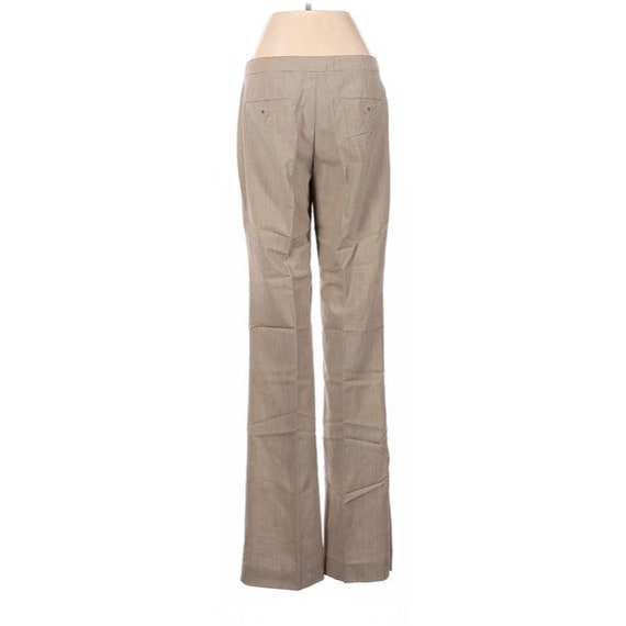 Theory Tan Heather Relaxed Wool Dress Pants 4 - image 2