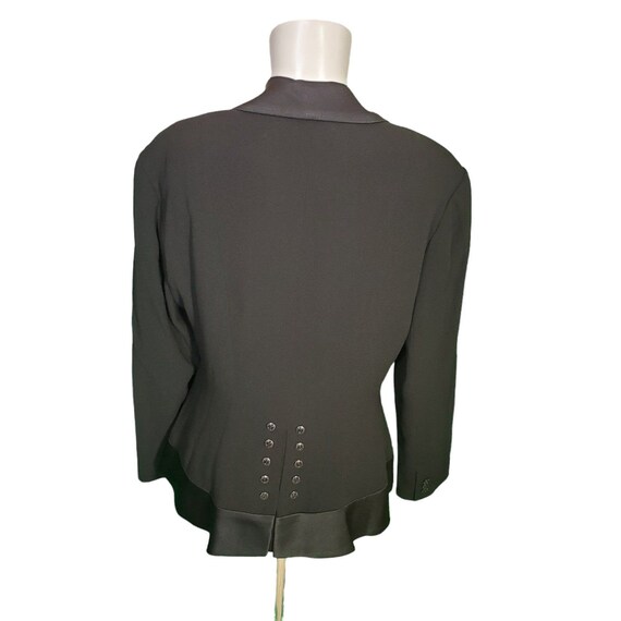 Zelda for HENRI Bendel Vintage Tuxedo Jacket Blaz… - image 3