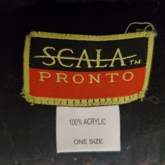 Scala Knit Beanie Hat Stripe Knit Unisex One Size… - image 4
