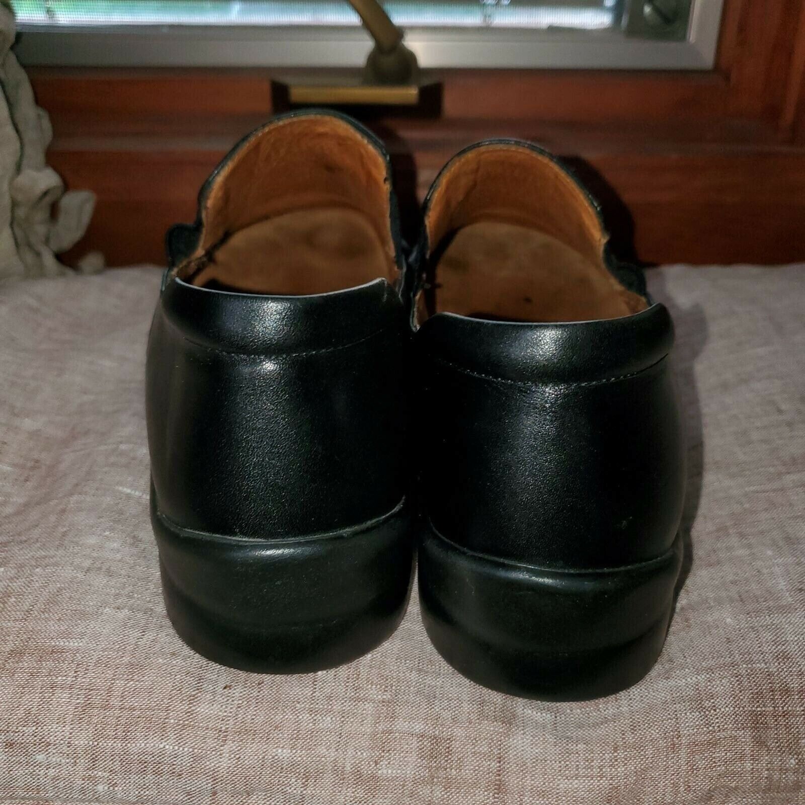 Birkenstock Napoli Black Leather Loafer 42/9 (narrow/regular 