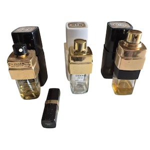 Chanel Vintage Womens Cologne Spray Chanel No 5 Chanel No 22 Lot of 4